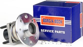 Borg & Beck BWK411 - Комплект подшипника ступицы колеса autosila-amz.com