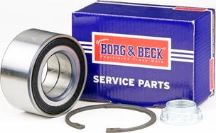 Borg & Beck BWK483 - Комплект подшипника ступицы колеса autosila-amz.com