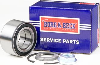 Borg & Beck BWK482 - Комплект подшипника ступицы колеса autosila-amz.com