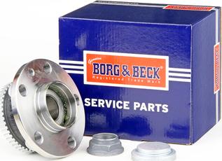 Borg & Beck BWK487 - Комплект подшипника ступицы колеса autosila-amz.com
