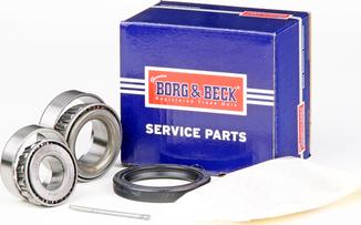 Borg & Beck BWK434 - Комплект подшипника ступицы колеса autosila-amz.com