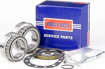 Borg & Beck BWK436 - Комплект подшипника ступицы колеса autosila-amz.com