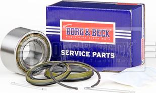 Borg & Beck BWK598 - Комплект подшипника ступицы колеса autosila-amz.com