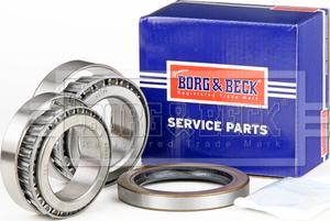 Borg & Beck BWK548 - Комплект подшипника ступицы колеса autosila-amz.com