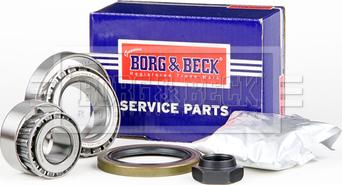 Borg & Beck BWK575 - Комплект подшипника ступицы колеса autosila-amz.com
