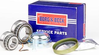 Borg & Beck BWK571 - Комплект подшипника ступицы колеса autosila-amz.com