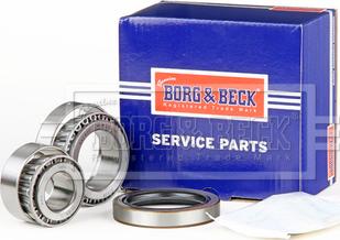 Borg & Beck BWK572 - Комплект подшипника ступицы колеса autosila-amz.com