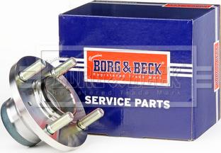 Borg & Beck BWK577 - Комплект подшипника ступицы колеса autosila-amz.com