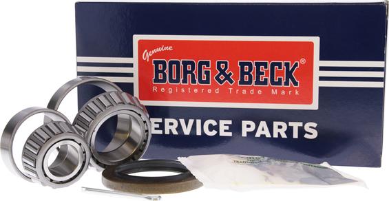 Borg & Beck BWK695 - Комплект подшипника ступицы колеса autosila-amz.com