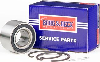 Borg & Beck BWK692 - Комплект подшипника ступицы колеса autosila-amz.com