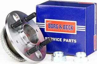 Borg & Beck BWK653 - Комплект подшипника ступицы колеса autosila-amz.com