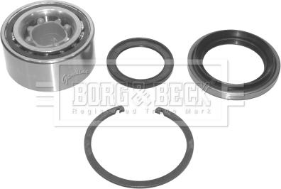 Borg & Beck BWK669 - Комплект подшипника ступицы колеса autosila-amz.com