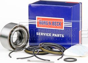 Borg & Beck BWK601 - Комплект подшипника ступицы колеса autosila-amz.com