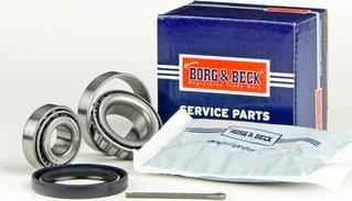 Borg & Beck BWK015 - Комплект подшипника ступицы колеса autosila-amz.com