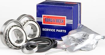 Borg & Beck BWK027 - Комплект подшипника ступицы колеса autosila-amz.com