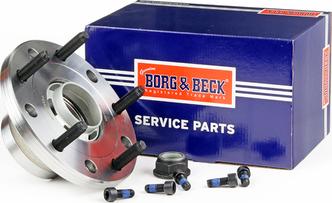 Borg & Beck BWK1460 - Комплект подшипника ступицы колеса autosila-amz.com