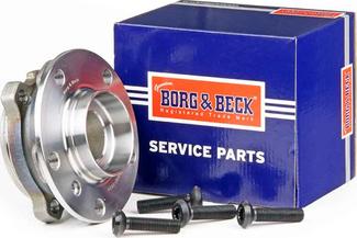 Borg & Beck BWK1434 - Комплект подшипника ступицы колеса autosila-amz.com