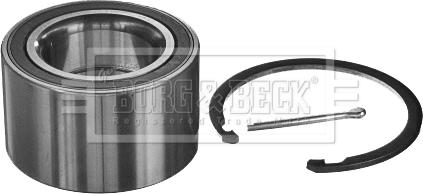 Borg & Beck BWK1425 - Комплект подшипника ступицы колеса autosila-amz.com