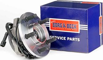 Borg & Beck BWK1428 - Комплект подшипника ступицы колеса autosila-amz.com