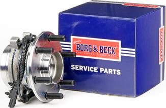 Borg & Beck BWK1559 - Комплект подшипника ступицы колеса autosila-amz.com