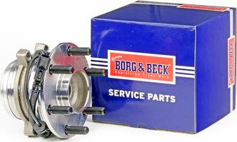 Borg & Beck BWK1558 - Комплект подшипника ступицы колеса autosila-amz.com