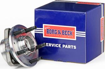 Borg & Beck BWK1552 - Комплект подшипника ступицы колеса autosila-amz.com