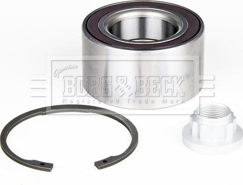 Borg & Beck BWK1568 - Комплект подшипника ступицы колеса autosila-amz.com