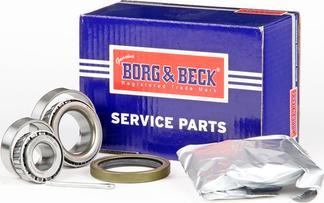 Borg & Beck BWK151 - Комплект подшипника ступицы колеса autosila-amz.com