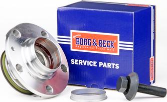 Borg & Beck BWK1526 - Комплект подшипника ступицы колеса autosila-amz.com