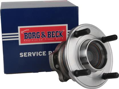 Borg & Beck BWK1604 - Комплект подшипника ступицы колеса autosila-amz.com