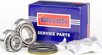 Borg & Beck BWK160 - Комплект подшипника ступицы колеса autosila-amz.com