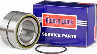 Borg & Beck BWK1053 - Комплект подшипника ступицы колеса autosila-amz.com