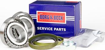 Borg & Beck BWK1065 - Комплект подшипника ступицы колеса autosila-amz.com