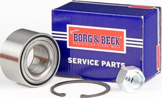 Borg & Beck BWK1066 - Комплект подшипника ступицы колеса autosila-amz.com