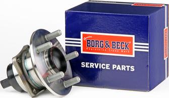 Borg & Beck BWK1013 - Комплект подшипника ступицы колеса autosila-amz.com