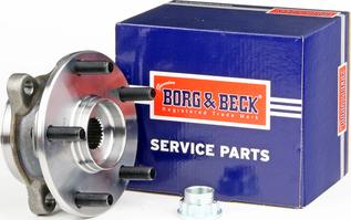 Borg & Beck BWK1086 - Комплект подшипника ступицы колеса autosila-amz.com
