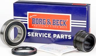 Borg & Beck BWK1038 - Комплект подшипника ступицы колеса autosila-amz.com