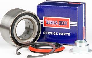 Borg & Beck BWK1032 - Комплект подшипника ступицы колеса autosila-amz.com