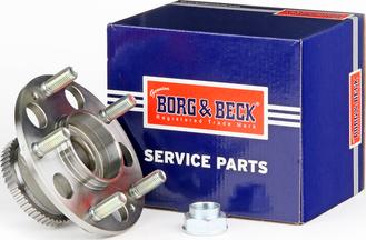 Borg & Beck BWK1022 - Комплект подшипника ступицы колеса autosila-amz.com