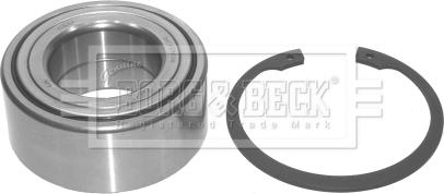 Borg & Beck BWK1027 - Комплект подшипника ступицы колеса autosila-amz.com