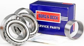 Borg & Beck BWK1078 - Комплект подшипника ступицы колеса autosila-amz.com