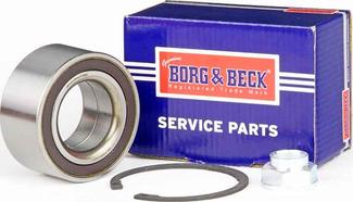 Borg & Beck BWK1191 - Комплект подшипника ступицы колеса autosila-amz.com