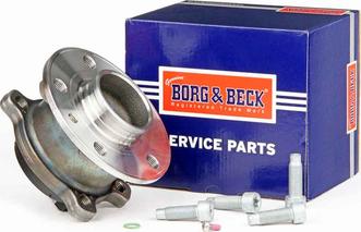 Borg & Beck BWK1197 - Комплект подшипника ступицы колеса autosila-amz.com