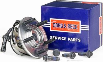 Borg & Beck BWK1149 - Комплект подшипника ступицы колеса autosila-amz.com