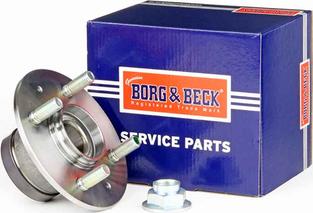 Borg & Beck BWK1163 - Комплект подшипника ступицы колеса autosila-amz.com