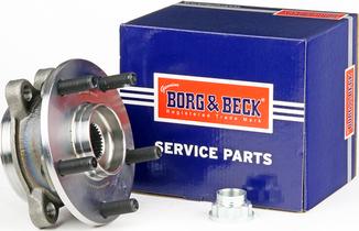 Borg & Beck BWK1108 - Комплект подшипника ступицы колеса autosila-amz.com