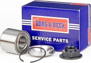 Borg & Beck BWK1107 - Комплект подшипника ступицы колеса autosila-amz.com