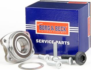 Borg & Beck BWK1117 - Комплект подшипника ступицы колеса autosila-amz.com