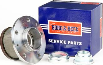 Borg & Beck BWK1131 - Комплект подшипника ступицы колеса autosila-amz.com