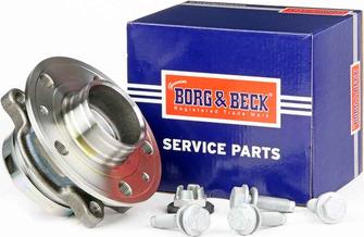 Borg & Beck BWK1133 - Комплект подшипника ступицы колеса autosila-amz.com